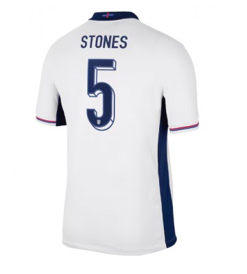 England John Stones #5 Hjemmebanetrøje EM 2024 Kort ærmer
